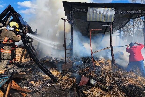 На Волині через дитячі пустощі вогонь наробив біди