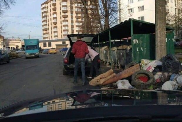 Лучанина, який підкидав своє сміття під чужі контейнери, оштрафують