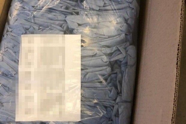 На Волині СБУ не дала вивезти за кордон 40 тисяч медхалатів