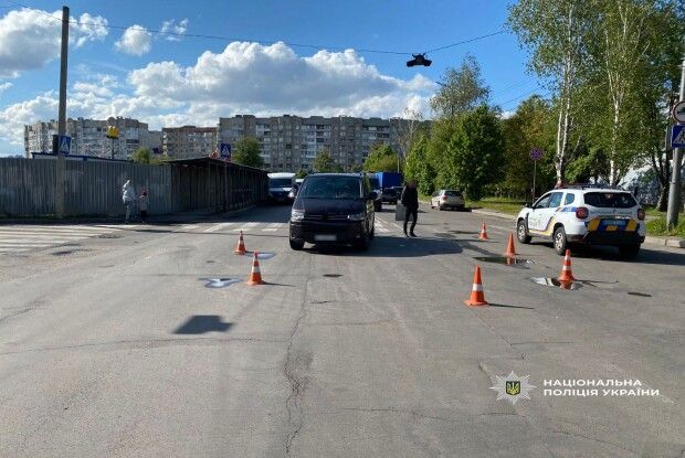 У Луцьку неповнолітній пішохід потрапив під колеса автівки
