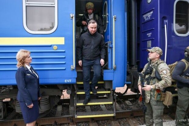 Президенти Польщі та країн Балтії прибули до Києва (Фото)
