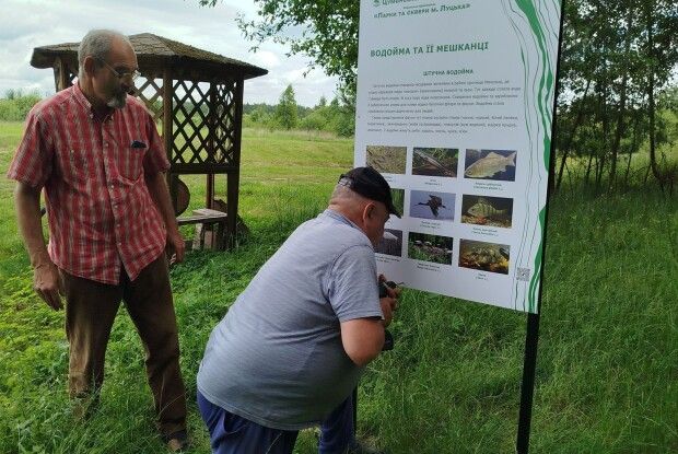 У нацпарку на Волині продовжують створення екологічної стежки (Фото)