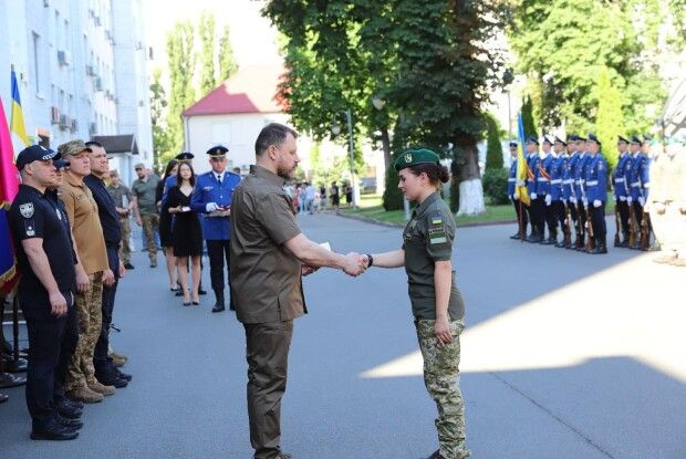 Прикордонницю з Волині нагородили орденом княгині Ольги 
