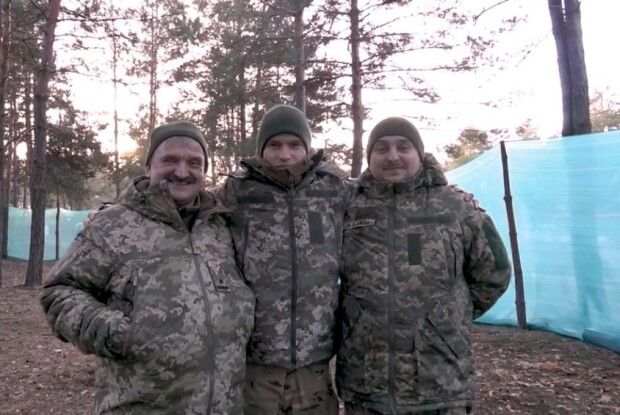Волинянин із двома синами воюють з перших днів війни (Відео)