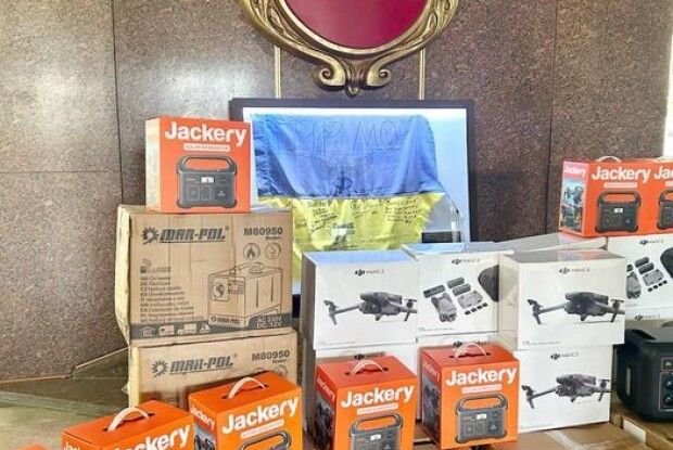  Дрони, зарядні станції та обігрівачі: волинська «сотка» отримає цінний вантаж від земляків