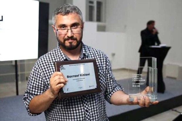 Вахтанґ Кіпіані став першим лауреатом премії імені Георгія Ґонґадзе