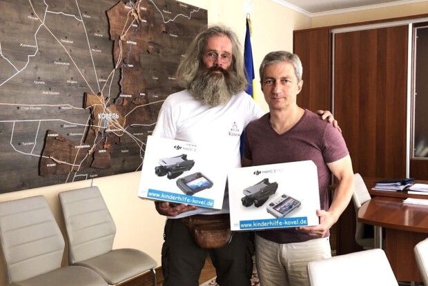 Відзнака за велике серце: німецький волонтер нагороджений за підтримку Ковеля та України