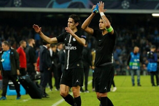 Тьяго Сілва та Едінсон Кавані підуть з ПСЖ після завершення сезону