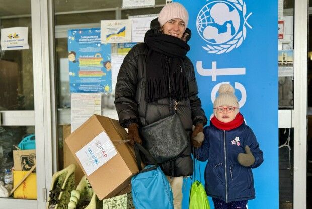 Сім'ї з дітьми на Волині отримали понад 1400 наборів від ЮНІСЕФ