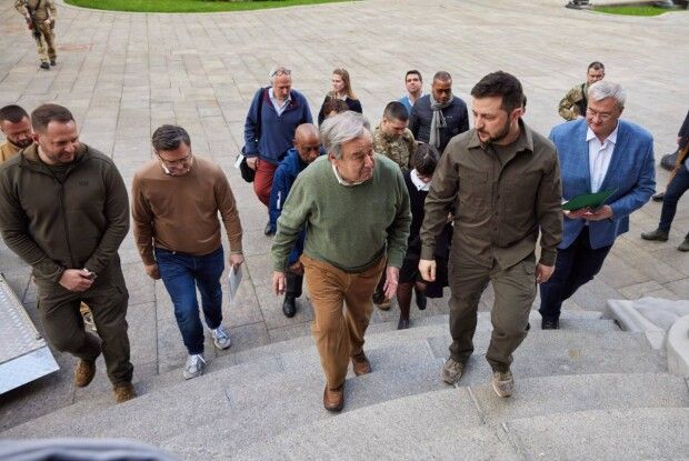 Генсек ООН зустрівся з Зеленським у Києві