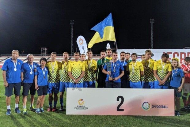 Волинянин — у складі команди-срібного призера Паралімпійського чемпіонату світу з футболу