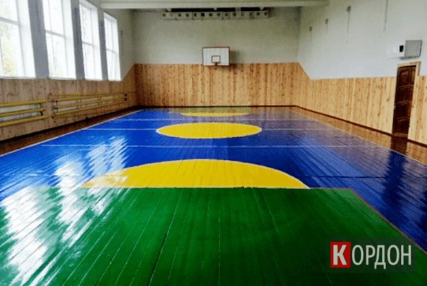 У Машеві відремонтували шкільний спортзал 