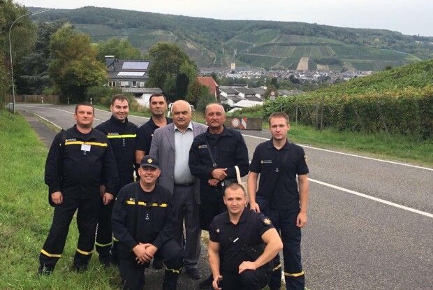 Рятувальники Рівненщини з'їздили на навчальний курс до Німеччини