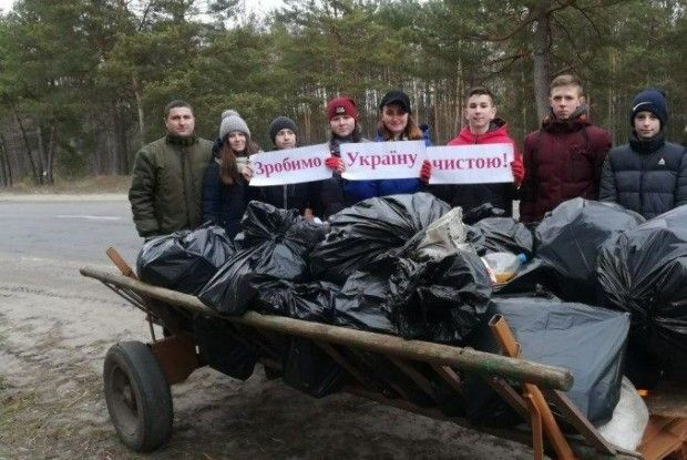 Ратнівські природолюби подбали про чисте довкілля