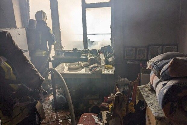 У Луцьку в багатоповерхівці горів балкон