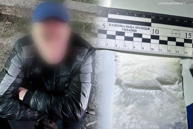У Луцьку серед ночі в перехожого виявили наркотичні речовини