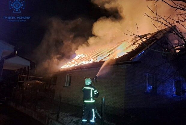 Минулої доби волинські рятувальники ліквідували 5 пожеж