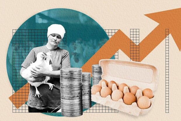 Їх величність… яйця: десяток – по 80, і це ще не межа