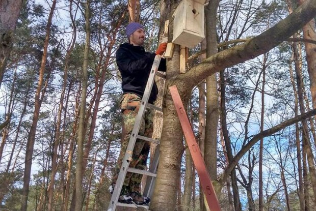 Шпаки та синички Цуманської пущі одержали ключі від нових помешкань