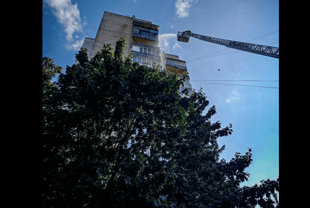 В обласному центрі Волині загорілась квартира на 14-му поверсі