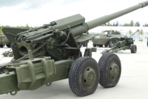 Безпілотник ОБСЄ зафіксував 2 гаубиці бойовиків під Луганськом