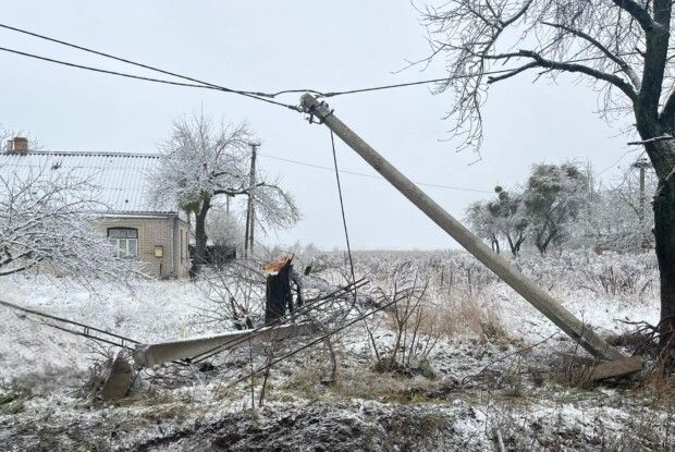 На Волині водій не впорався з керуванням і збив електричний стовп