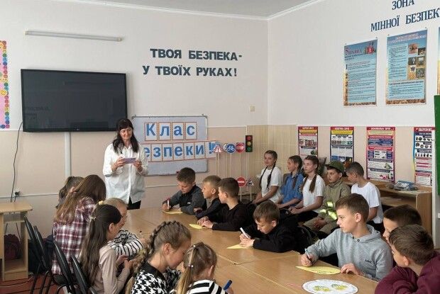 Новий простір для важливих знань: у ліцеї на Волині відкрили клас безпеки