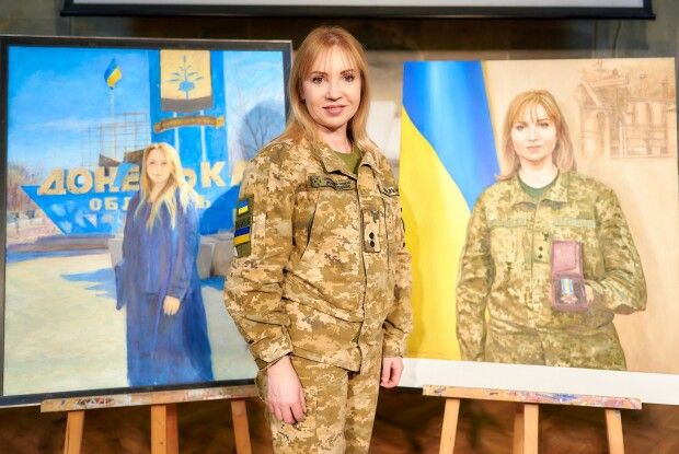 Фельдшерка-захисниця Маріуполя з Луцька стала героїнею картини, яку побачать в Нью-Йорку та Парижі (Фото)
