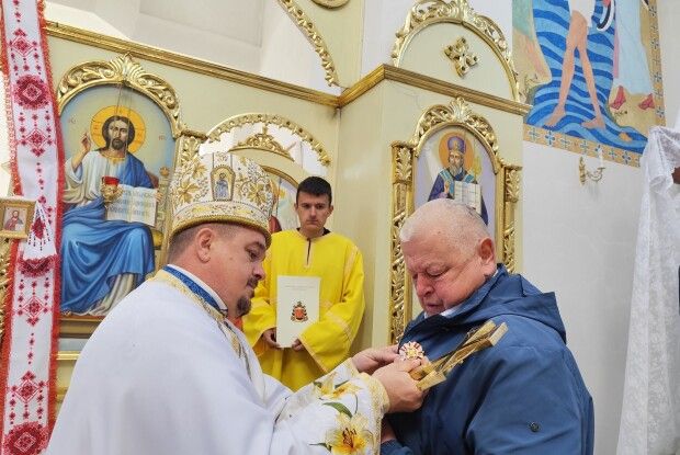 Мецената з Волині відзначили орденом Миколая Чудотворця