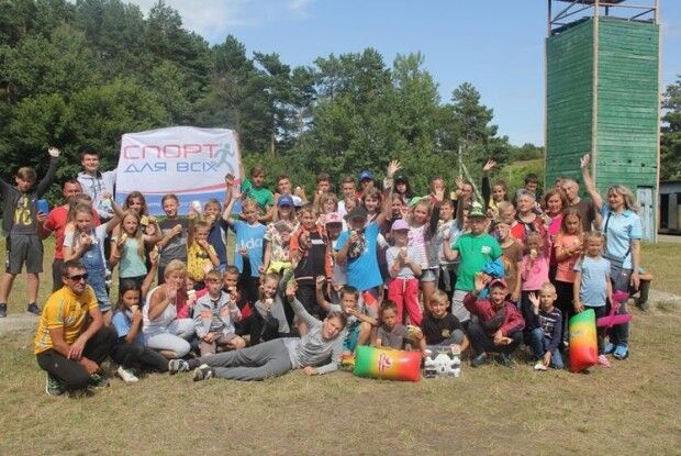 Завершився табір «Cпорт для всіх – 2019»