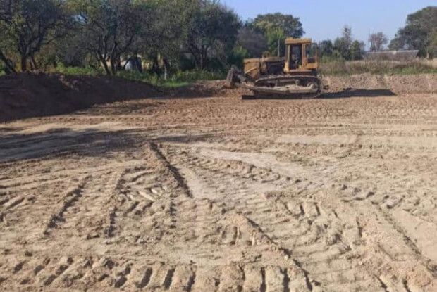 На Волині будують нове футбольне поле