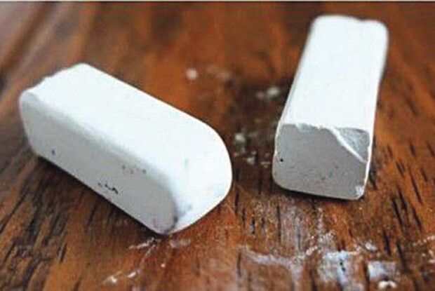 Суху гниль зупинить… звичайна крейда