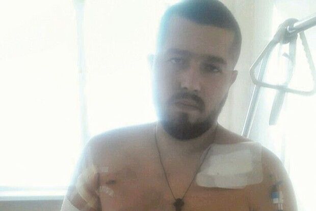 Три кулі російського снайпера  влучили в Олександра Рибака