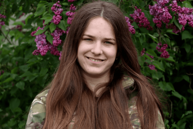 22-річна волинянка добровольцем пішла на війну