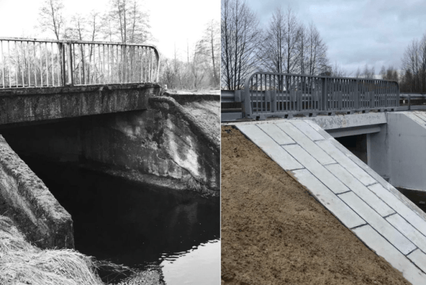 На Старовижівщині завершили ремонт мосту