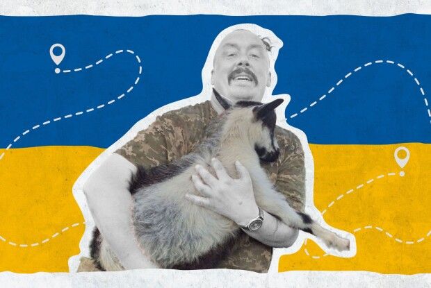 Фермер, який перевіз із Донеччини  на Волинь 150 кіз, мусить їх дорізати