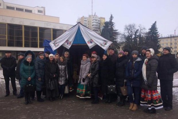 Ківерчани заколядували у Луцьку