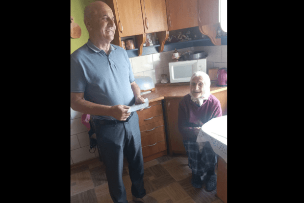 Громада на Волині вшанувала свою довгожительку-ювілярку