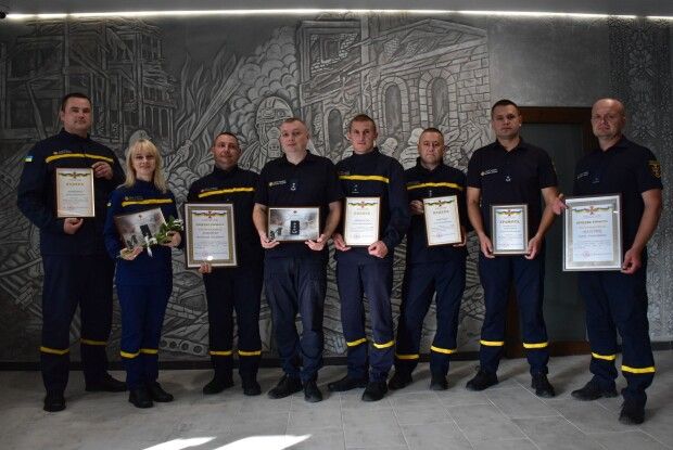 На Волині відзначили кращих працівників пожежно-рятувальної служби