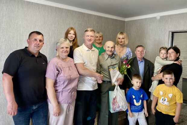 Довгожитель з Волині відзначив 90-річний ювілей