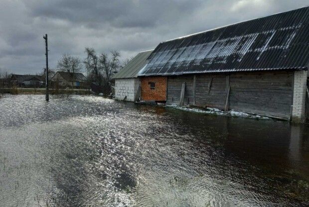 Велика вода не відступає: обійстя волинян перетворилися на озера (Фото)
