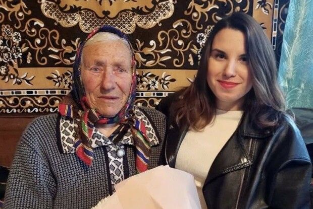 Волинянку-довгожительку привітали з ювілеєм 