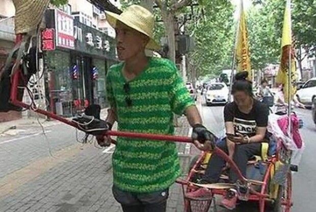 Заради кохання він впрягся у воза