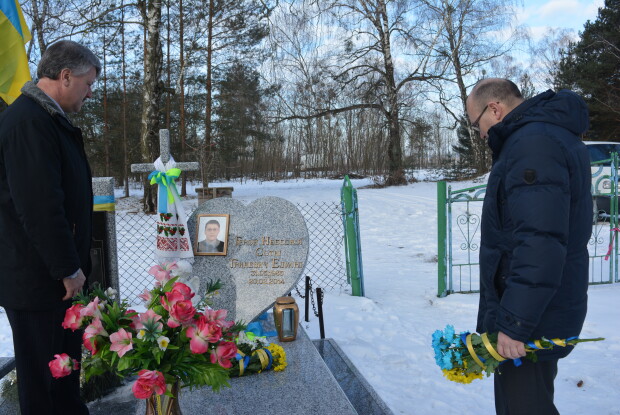 На Любешівщині вшанували Героя