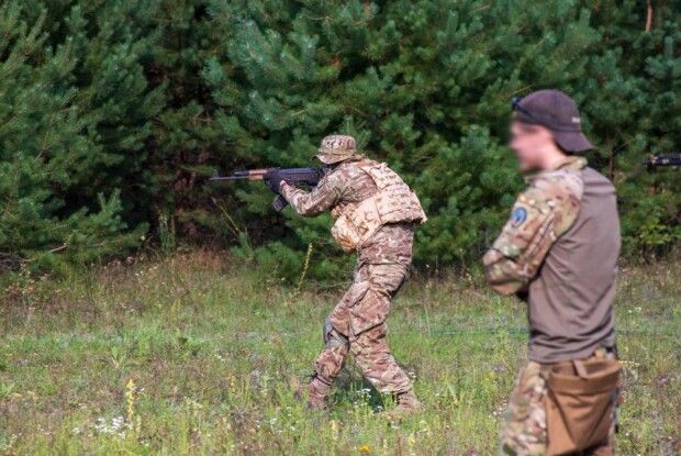 Іноземні інструктори допомагають територіальним громадам Волині готуватися до нападу білорусів (Фото)
