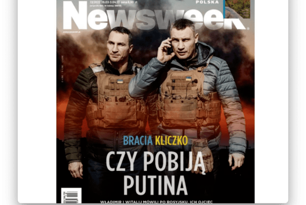 Чи поб'ють Путіна: брати Клички на обкладинці польського журналу (Фото)