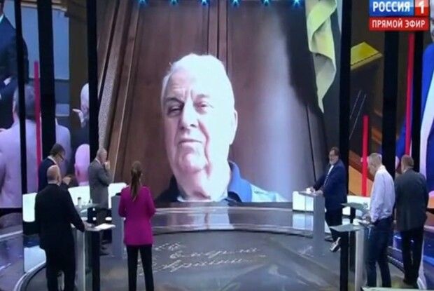 «Я хоч слово сказав про те, що Росія Донбас бомбила?» – Кравчук – російській пропагандистці Скабеєвій (Відео)