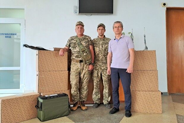 Громада на Волині передала захисникам на фронт важливе технічне обладання