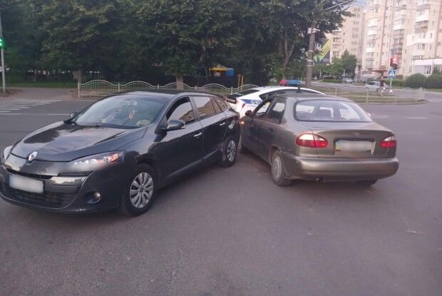 В обласному центрі Волині п'яний керманич спричинив ДТП