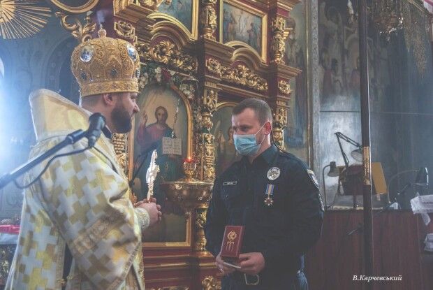 Головному копу Рівненщини вручили медаль Юрія Переможця